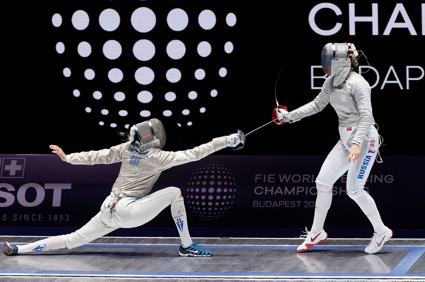 New Logo and Identity for 2019 World Fencing Championships by Explicit Design Studio