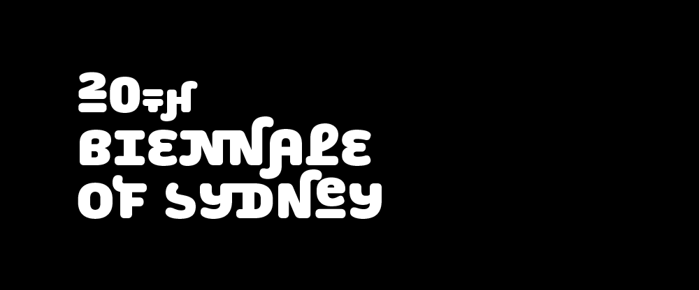 New Logo and Identity for 20th Biennale of Sydney by For the People