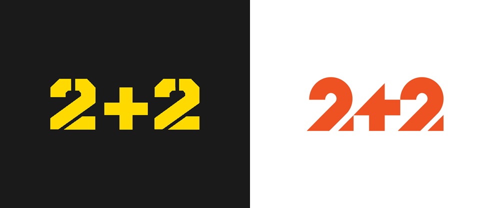 New Logo, Identity, and On-air Graphics for 2+2