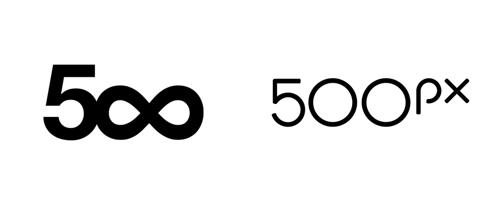 Brand New New Logo For 500px By Focus Lab
