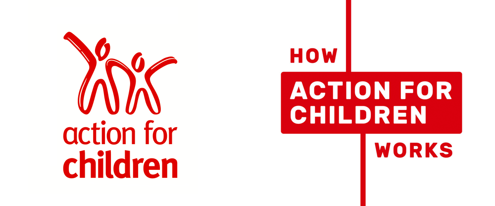 New Logo and Identity for Action for Children by Johnson Banks