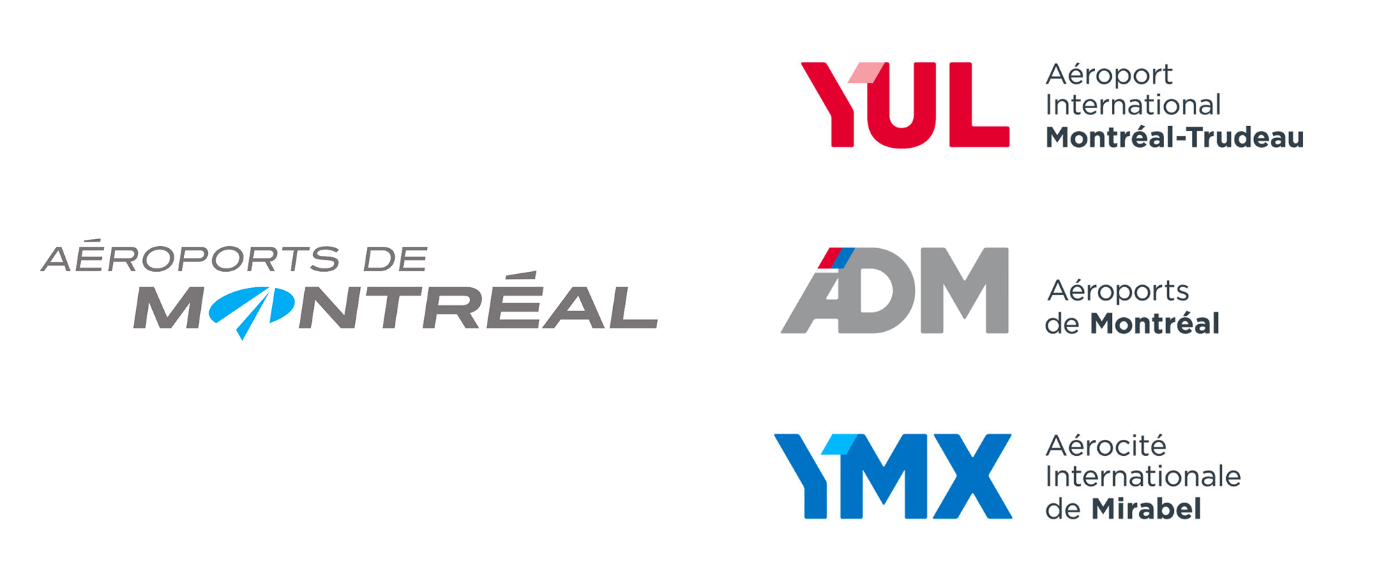 New Logos for Aéroports de Montréal