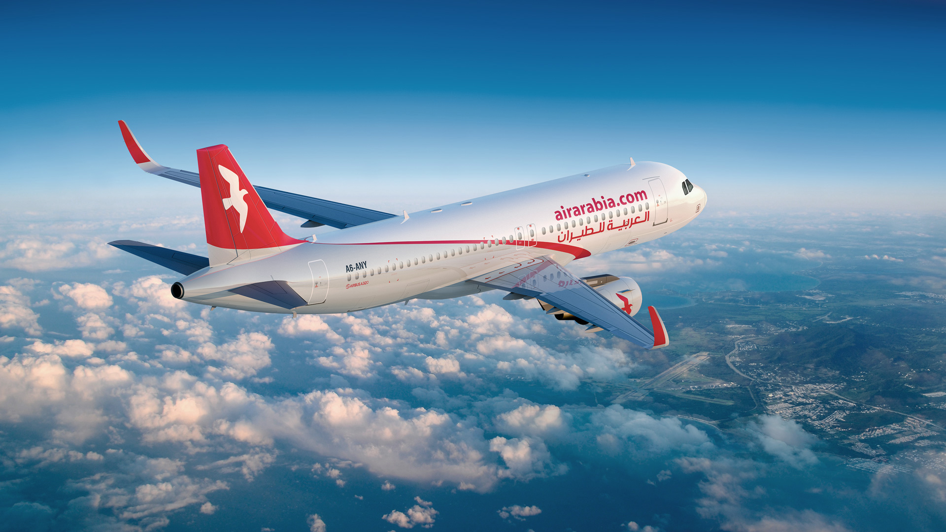 New Logo, Identity, and Livery for Air Arabia by Interbrand
