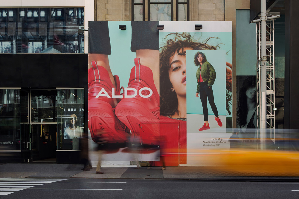 New Logo and Identity for ALDO by COLLINS