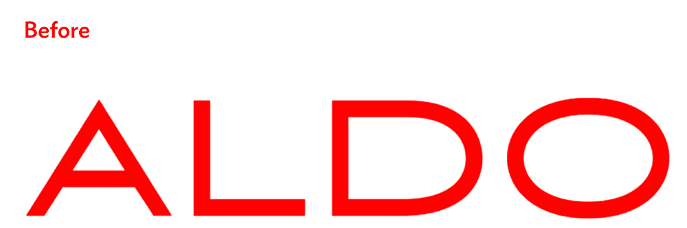 New Logo and Identity for ALDO by COLLINS