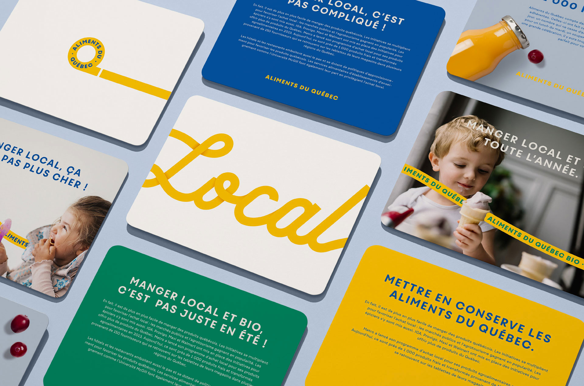 New Logo and Identity for Aliments du Québec by lg2
