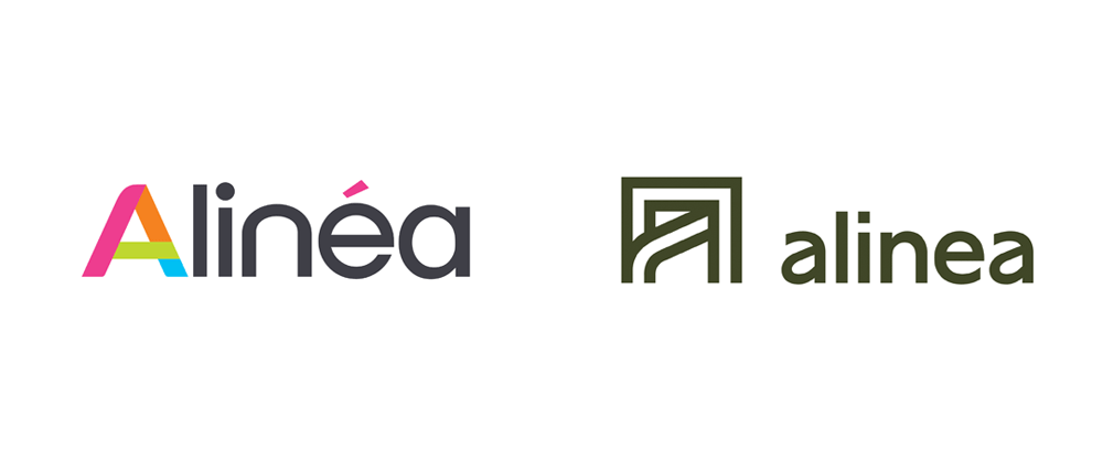 New Logo and Identity for Alinéa by 4uatre