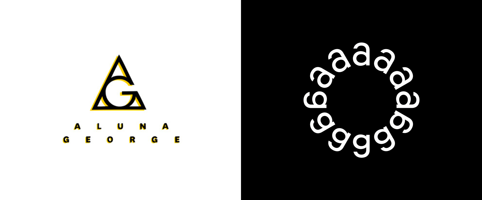 New Logo and Identity for AlunaGeorge by Acid Studio