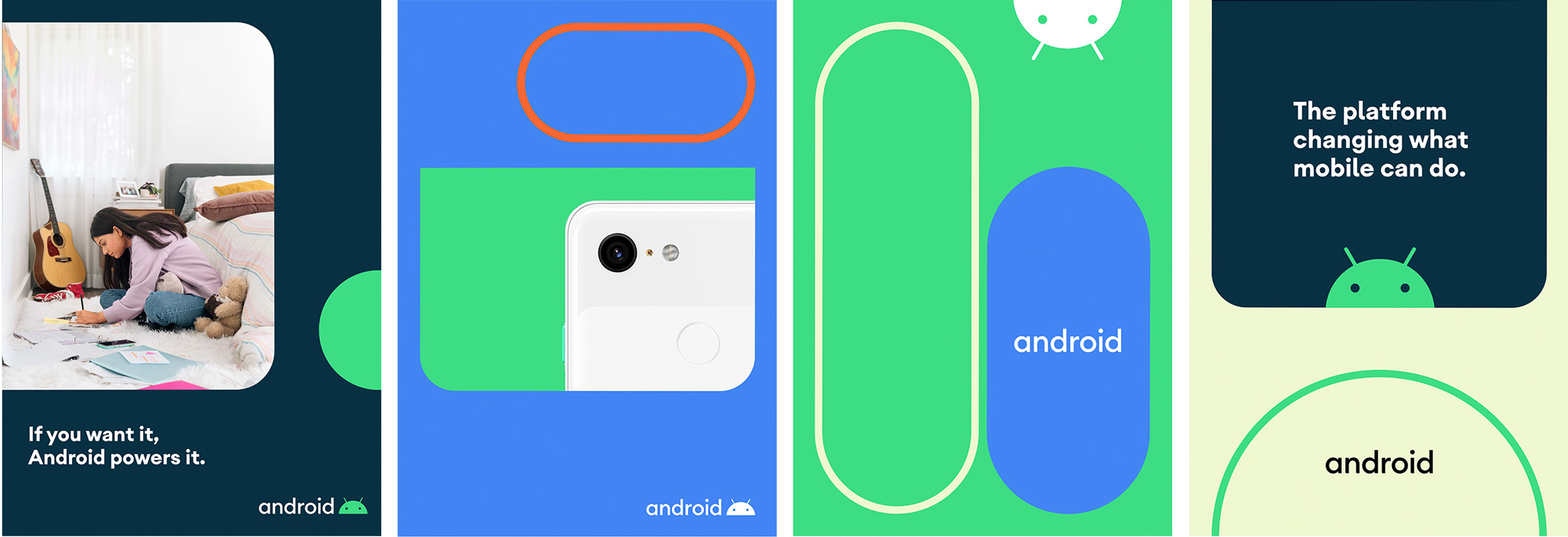 New Logo and Identity for Android by Huge