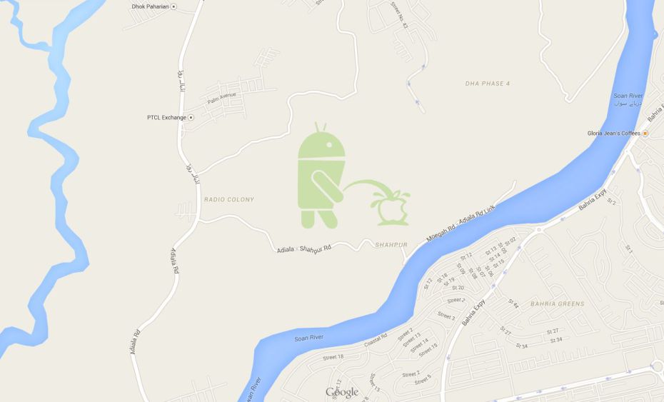 Google Maps Leak