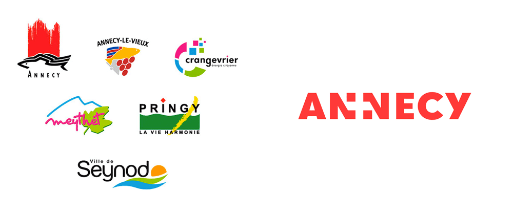 New Logo and Identity for Annecy by Graphéine