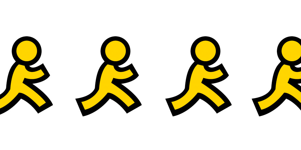 AOL’s Running Man Origins