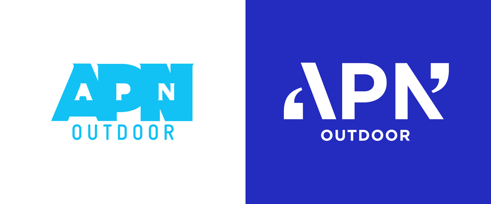 New Logo and Identity for APN Outdoor by Hulsbosch