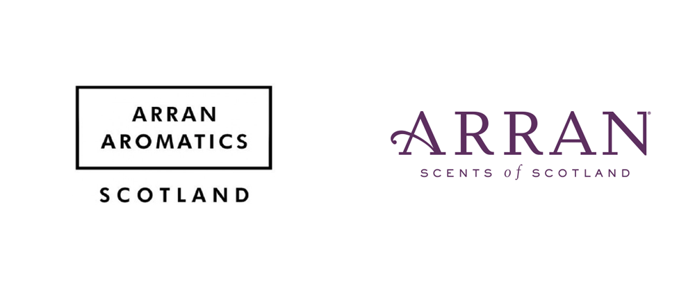 New Logo, Identity, and Packaging for Arran by Oy