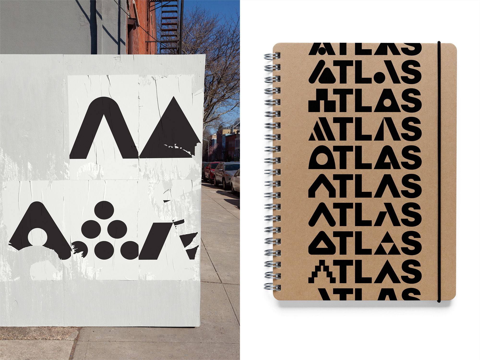 New Logo and Identity for ATLAS by Berger & Föhr