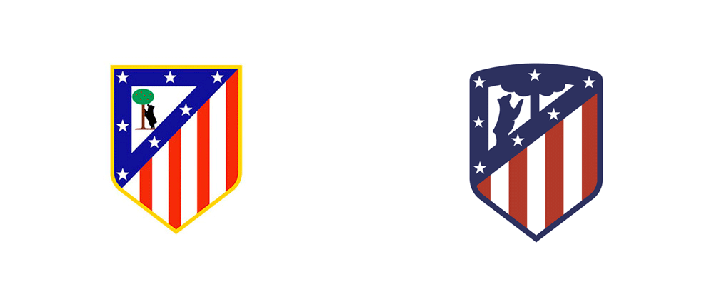 New Logo for Atlético Madrid by Vasava