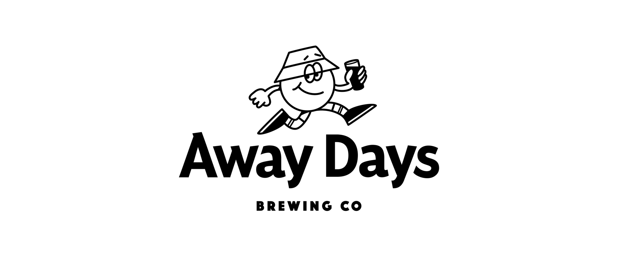 New Logo and Identity for Away Days by Land of Plenty
