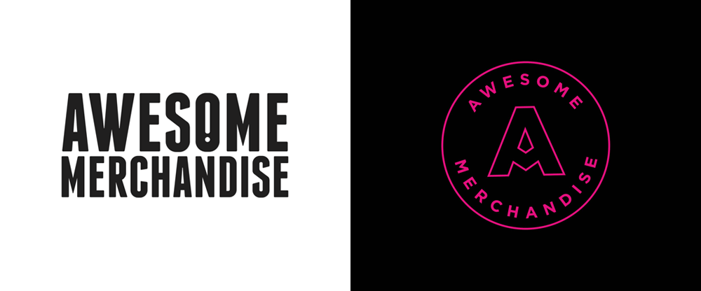 New Logo and Identity for Awesome Merchandise by Robot Food