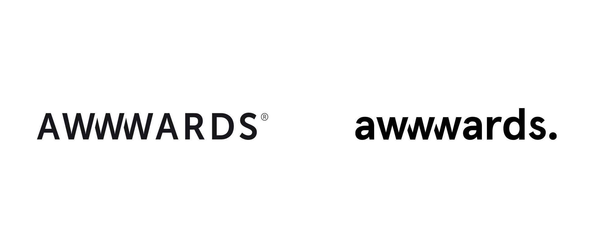 New Logo and Identity for Awwwards by Lesap and In-house