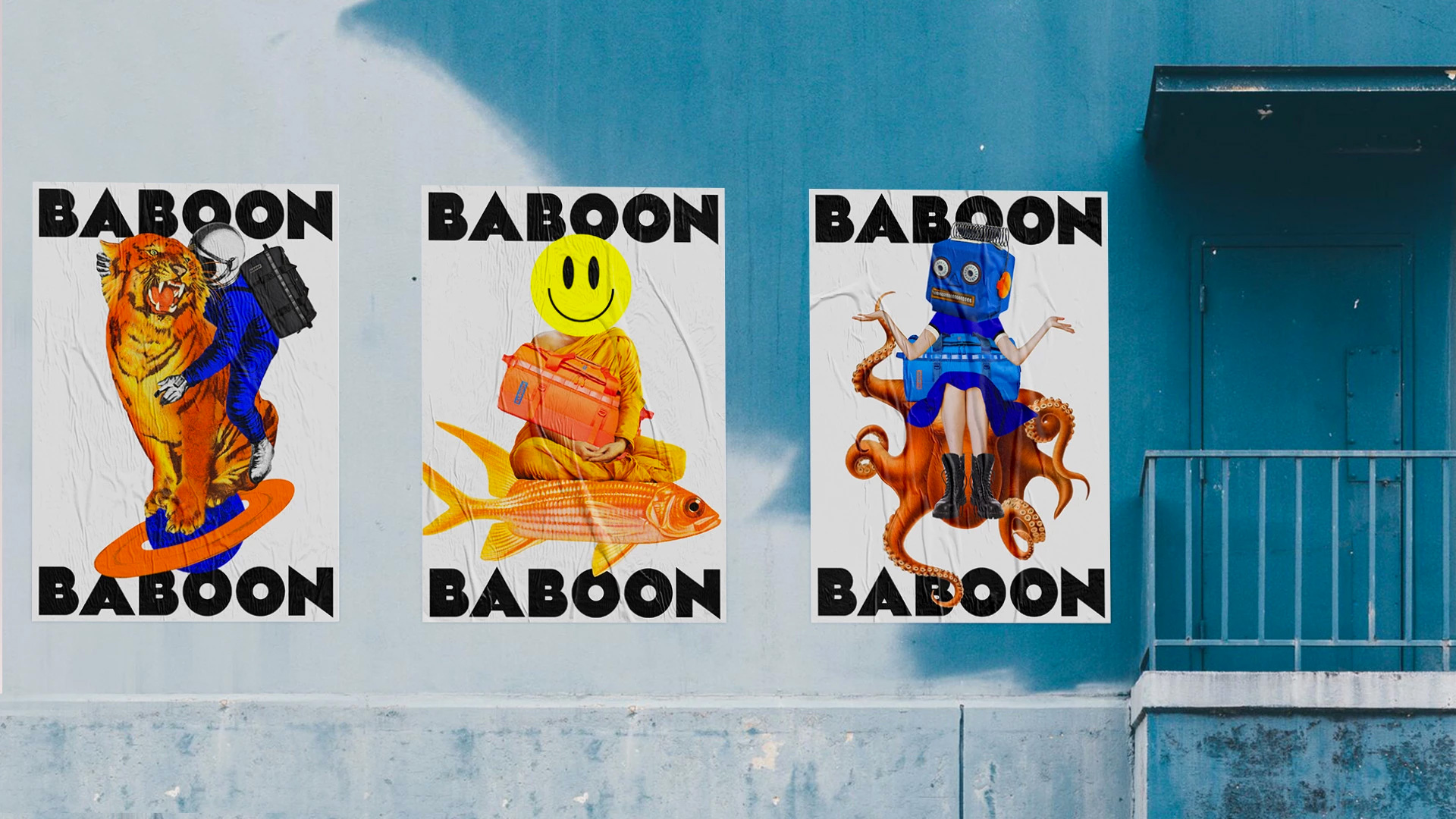 New Logo and Identity for Baboon by Sagmeister & Walsh