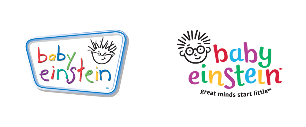 Brand New New Logos And Packaging For Baby Einstein And Bright