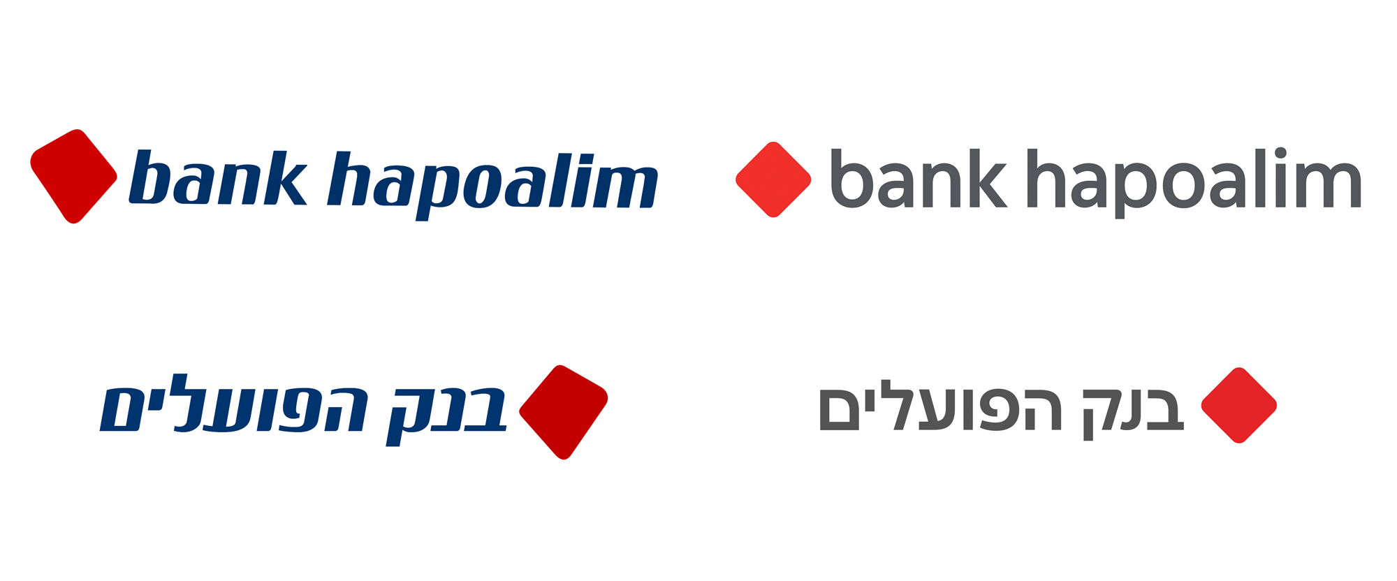 New Logo and Identity for Bank Hapoalim by Open