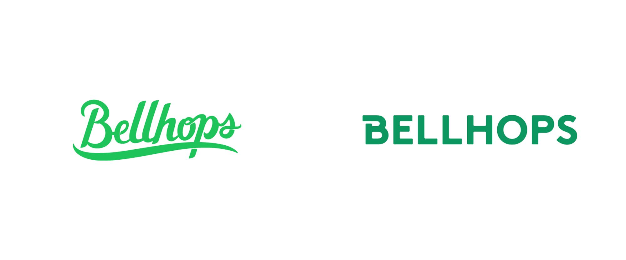 New Logo and Identity for Bellhops by Gin Lane