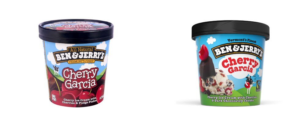 New Packaging for Ben & Jerry’s by Pearlfisher