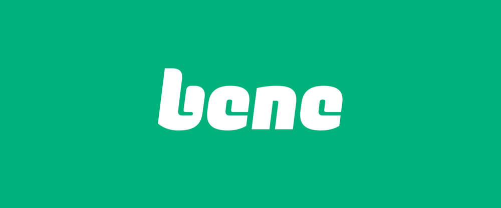 New Logo and Identity for Bene by Plau