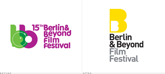 Berling and Beyond Logo, Before and After