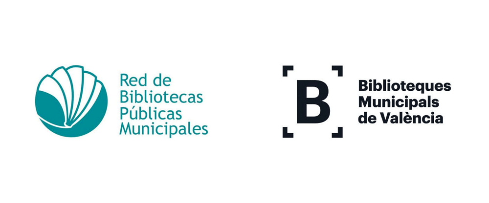 New Logo and Identity for Biblioteques Municipals de Valencia by Nueve