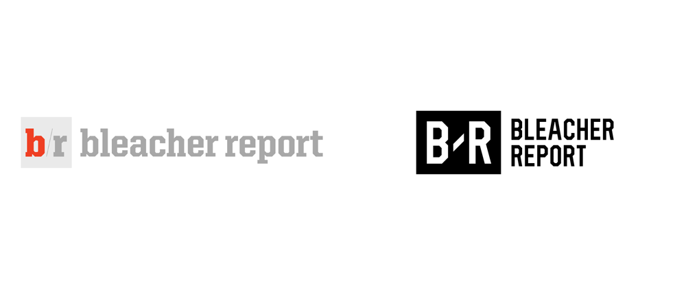 New Logo for Bleacher Report done In-house