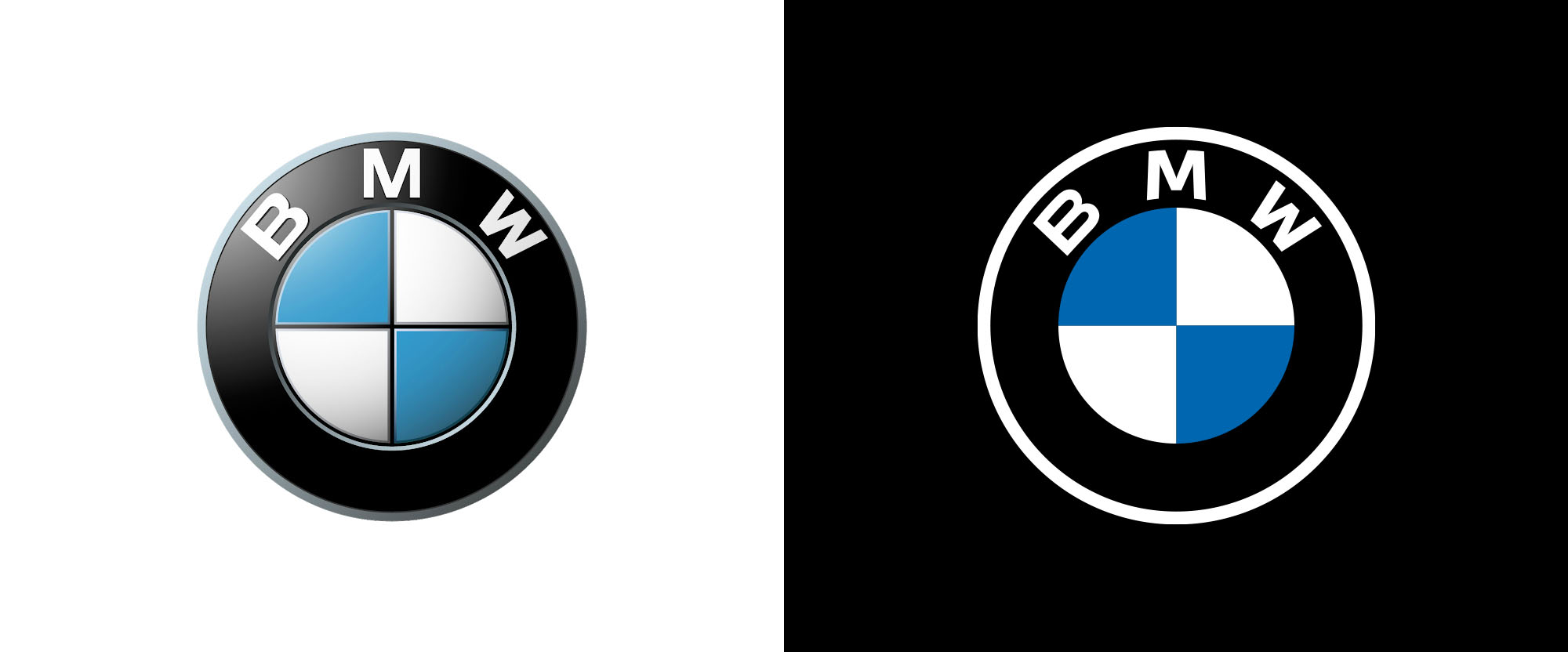 New Logo for BMW
