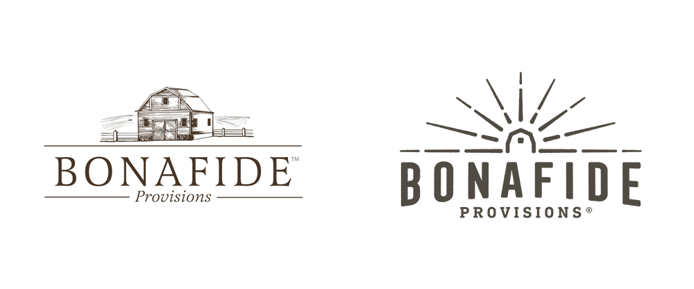 New Logo and Packaging for Bonafide Provisions by Bex Brands
