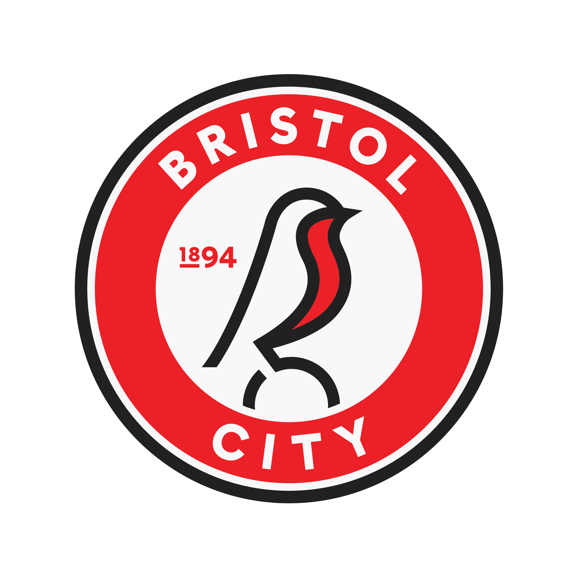 New Logo and Identity for Bristol City FC by Mr B & Friends