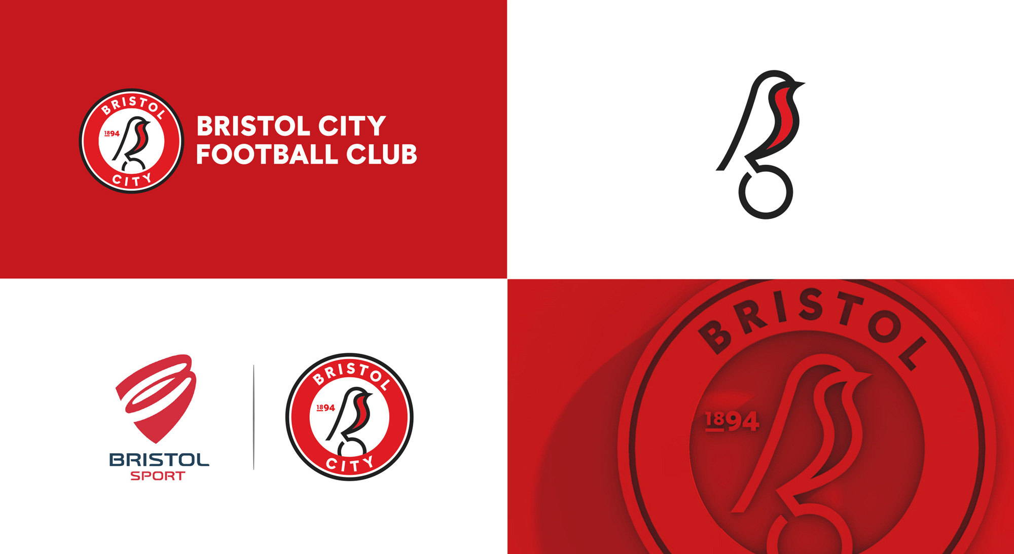 New Logo and Identity for Bristol City FC by Mr B & Friends