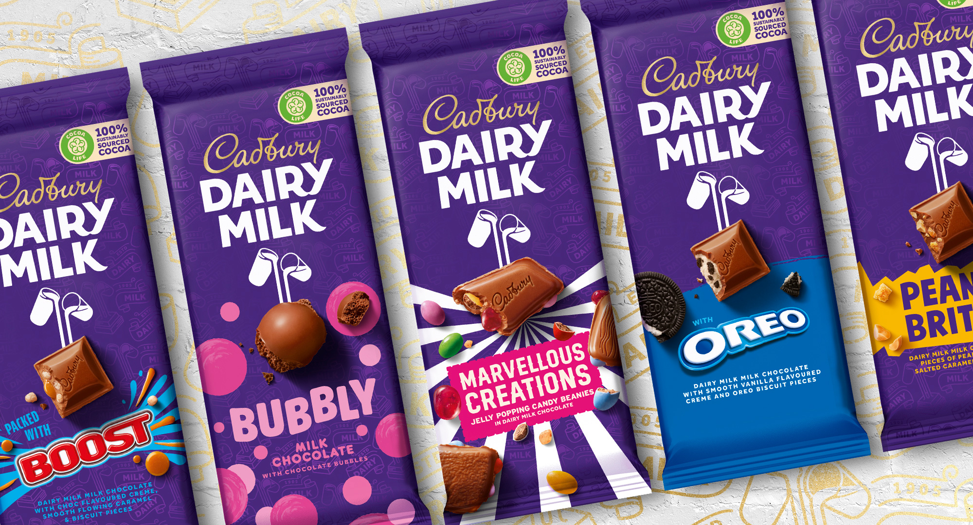 New Logo, Identity, and Packaging for Cadbury by Bulletproof