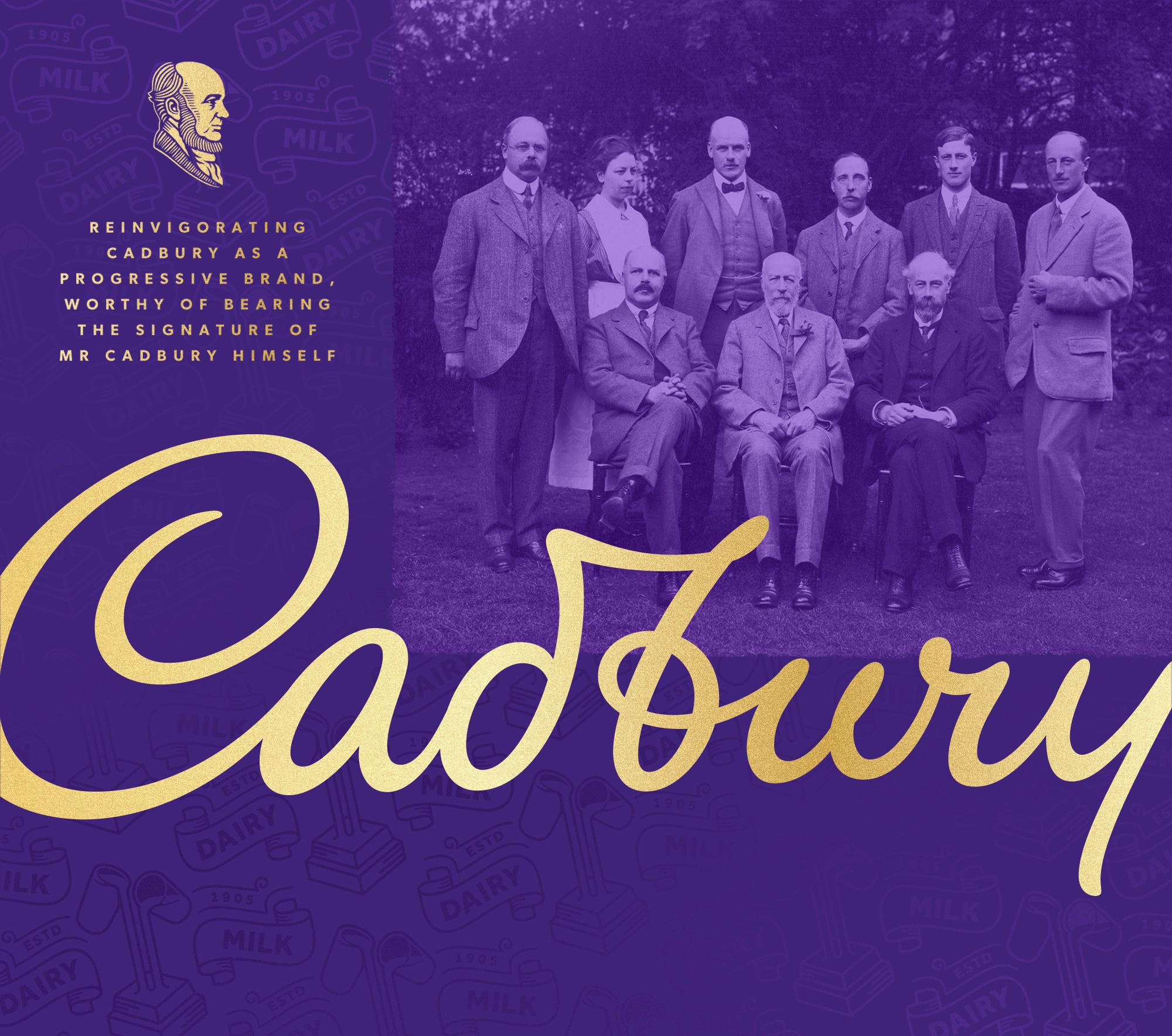 New Logo, Identity, and Packaging for Cadbury by Bulletproof