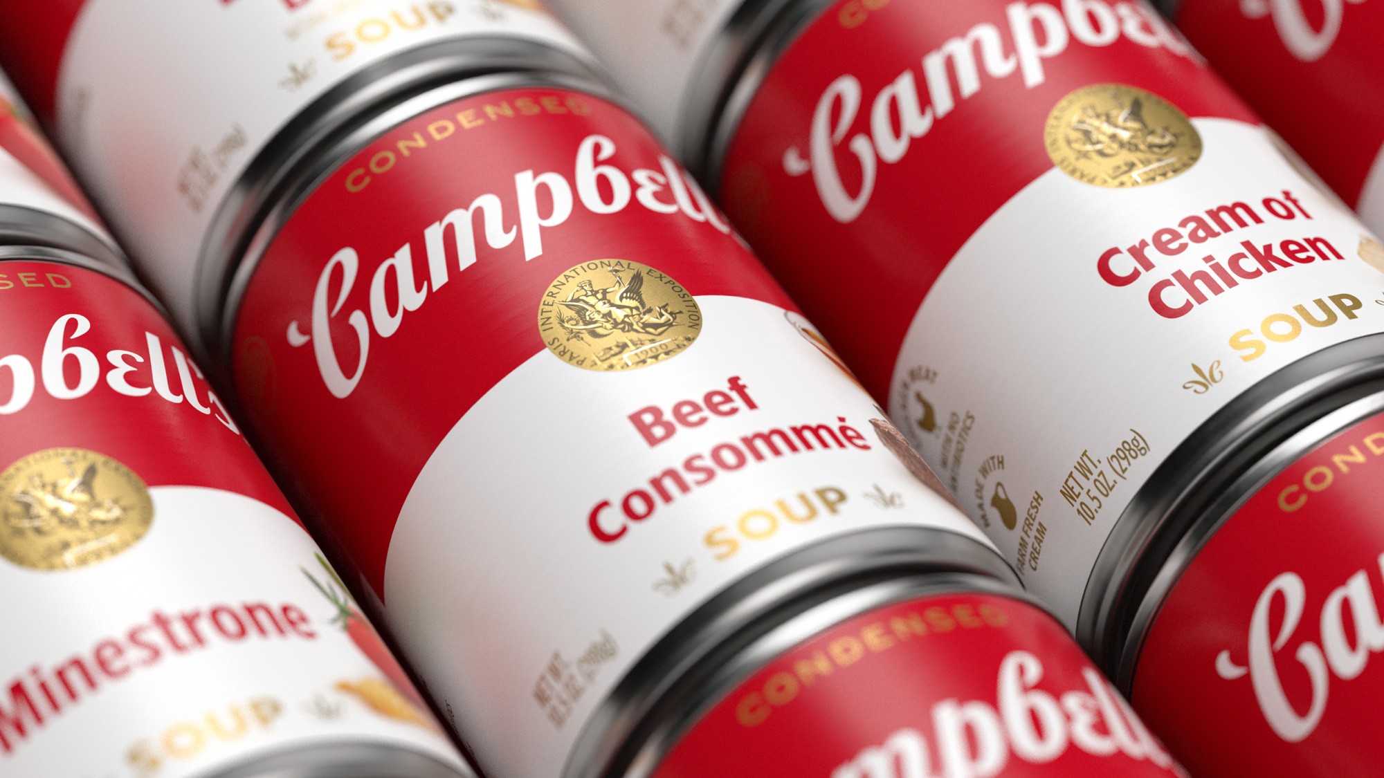 New Logo and Packaging for Campbell’s by Turner Duckworth and Ian Brignell