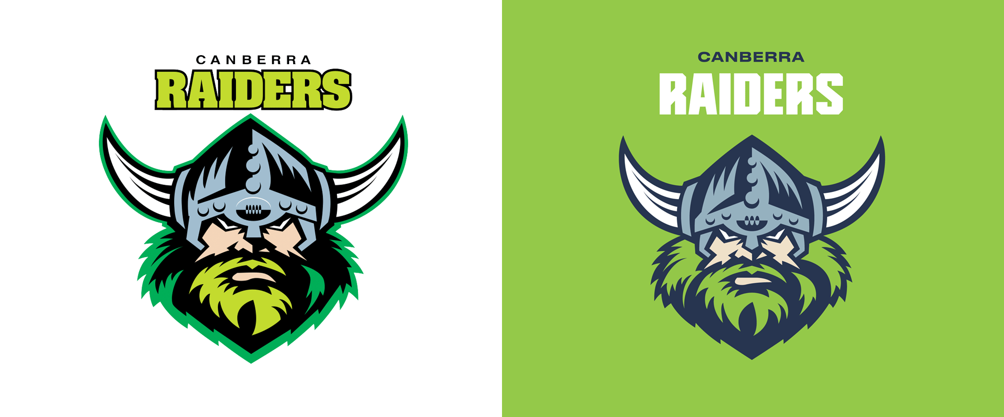 Brand New New Logo And Identity For Canberra Raiders By Inklab