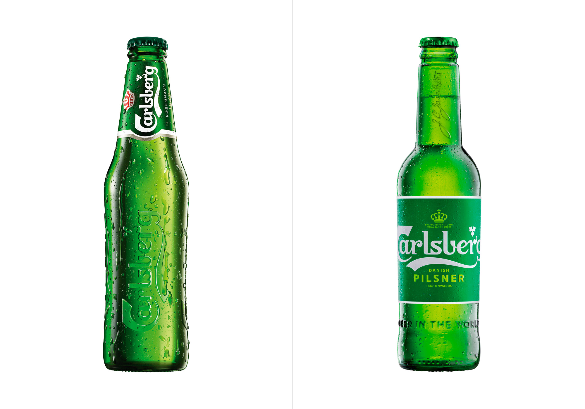 New Logo and Packaging for Carlsberg by Taxi Studio