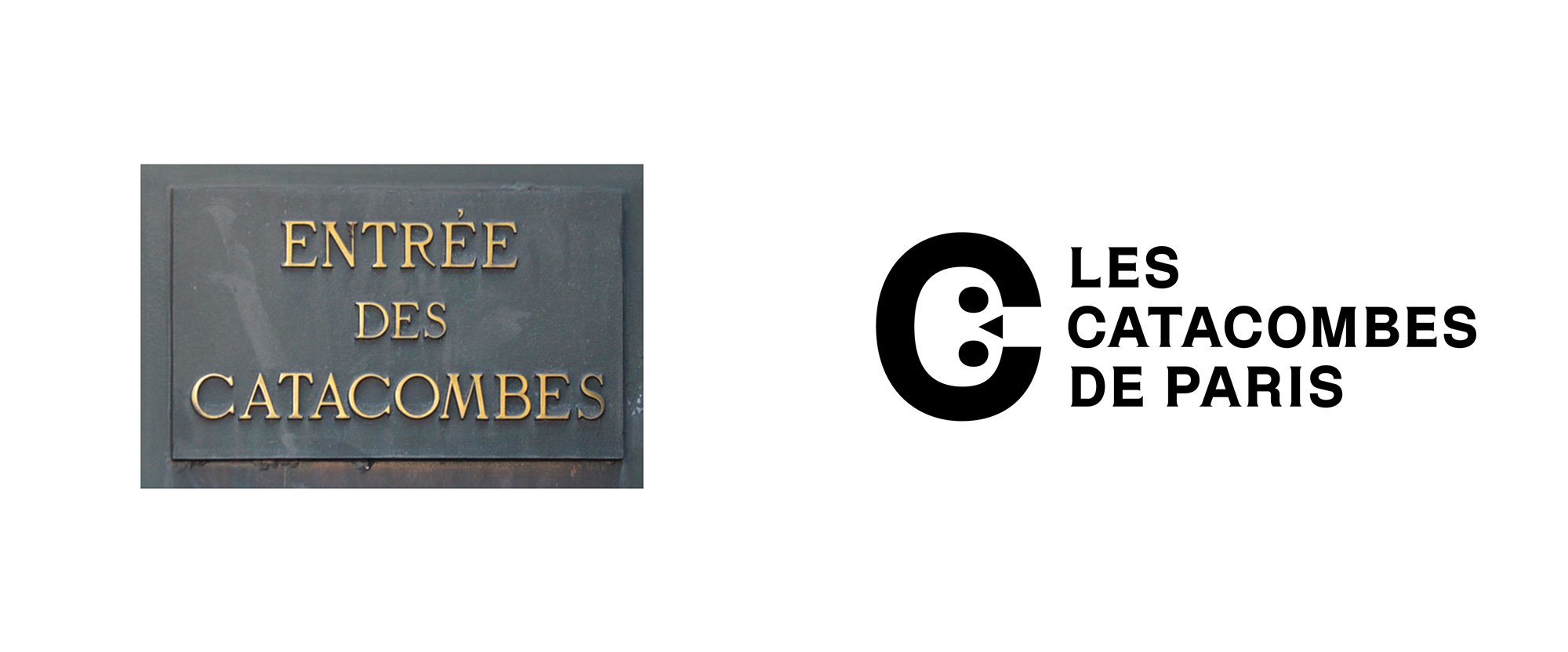 New Logo and Identity for Catacombes de Paris by Mo-To