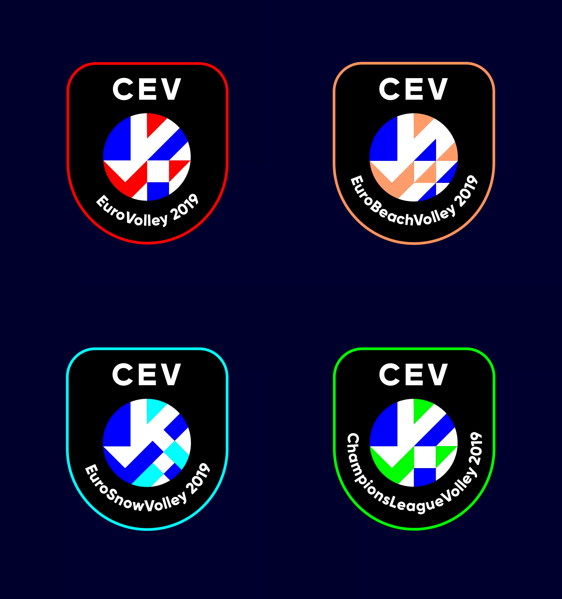 New Logo and Identity for CEV by Alphabet