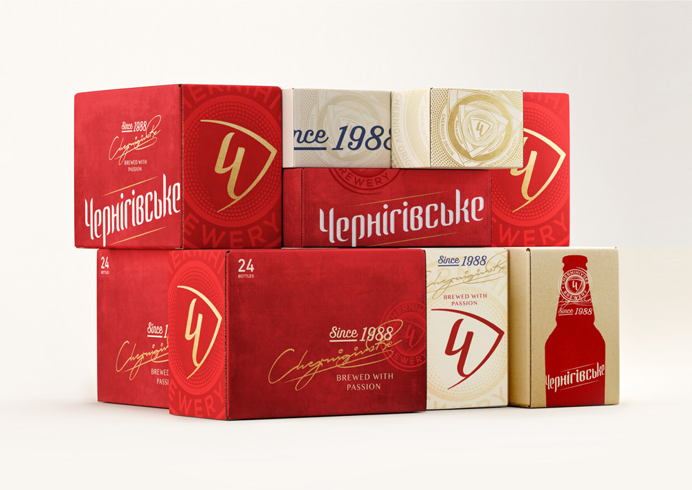 New Logo, Identity, and Packaging for Chernigivske by Reynolds and Reyner