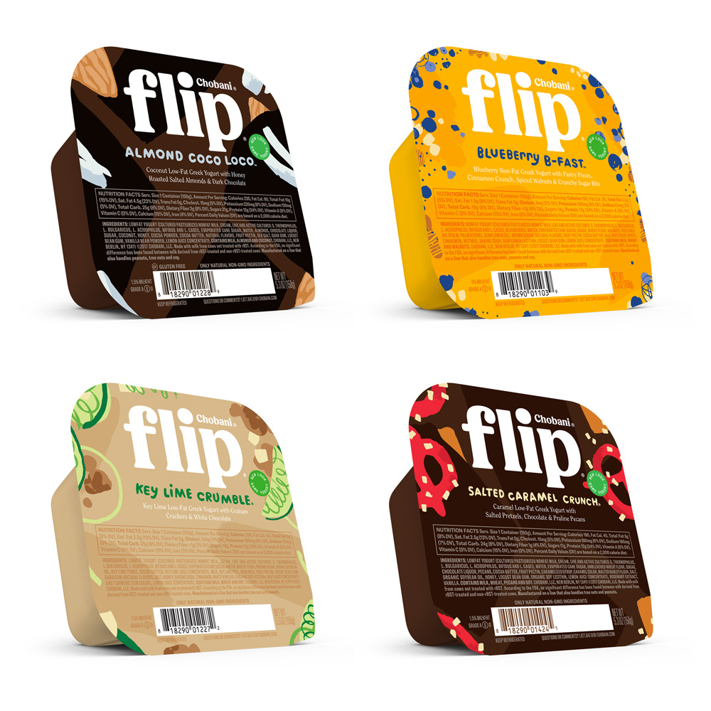 New Logo, Identity, and Packaging for Chobani done In-house