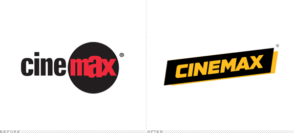 Cinemax Logo, Before and After