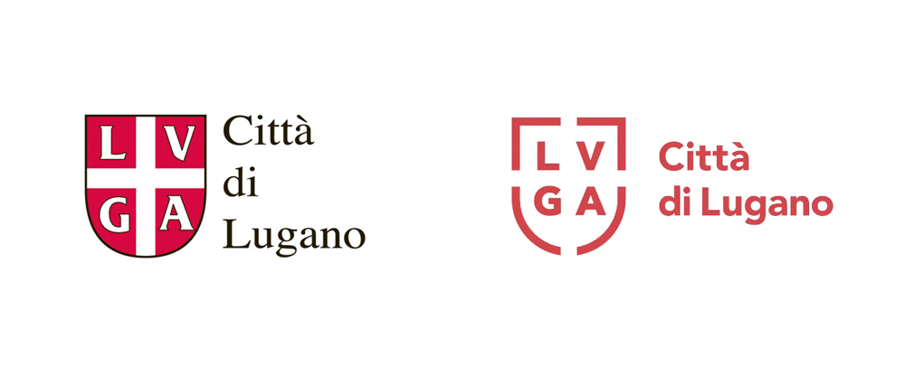 New Logo for Città di Lugano by Cascio-Mazzei