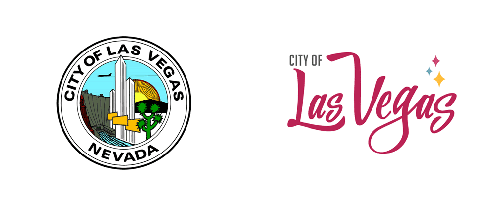 Brand New: New Logo for City of Las Vegas by Pink Kitty Creative