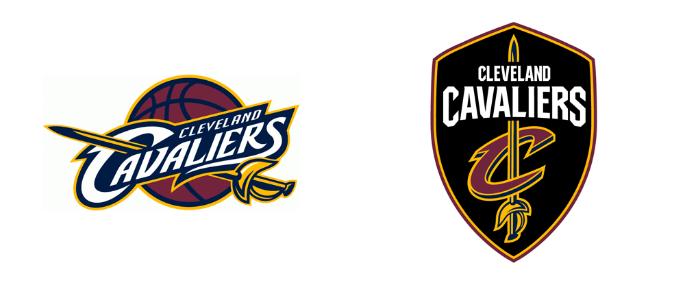 New Logos for Cleveland Cavaliers by Nike Identity Group