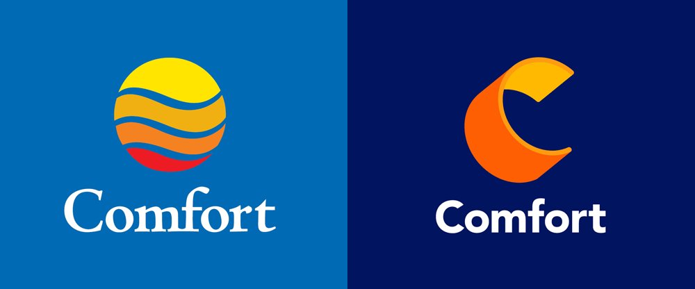 New Logo for Comfort by Landor